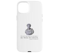 Marcus Aurelius - Stoic Philosophy Quote On Being Wise Case for iPhone 15 Plus