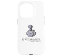 Marcus Aurelius - Stoic Philosophy Quote On Being Wise Case for iPhone 15 Pro