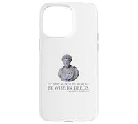 Marcus Aurelius - Stoic Philosophy Quote On Being Wise Case for iPhone 15 Pro Max