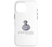 Marcus Aurelius - Stoic Philosophy Quote On Being Wise Case for iPhone 16 Pro Max