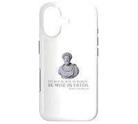 Marcus Aurelius - Stoic Philosophy Quote On Being Wise Case for iPhone 17