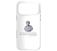 Marcus Aurelius - Stoic Philosophy Quote On Being Wise Case for iPhone 17 Pro Max