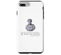 Marcus Aurelius - Stoic Philosophy Quote On Being Wise Case for iPhone 7 Plus/8 Plus