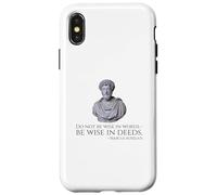 Marcus Aurelius - Stoic Philosophy Quote On Being Wise Case for iPhone X/XS