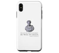 Marcus Aurelius - Stoic Philosophy Quote On Being Wise Case for iPhone XS Max