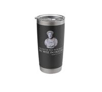 Marcus Aurelius - Stoic Philosophy Quote On Being Wise Stainless Steel Insulated Tumbler