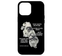 Marcus Aurelius Stoic Philosophy Roman Philosopher's Quote Case for iPhone 12 Pro Max