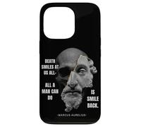 Marcus Aurelius Stoic Philosophy Roman Philosopher's Quote Case for iPhone 13 Pro