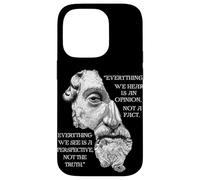 Marcus Aurelius Stoic Philosophy Roman Philosopher's Quote Case for iPhone 14 Pro