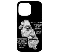 Marcus Aurelius Stoic Philosophy Roman Philosopher's Quote Case for iPhone 14 Pro Max