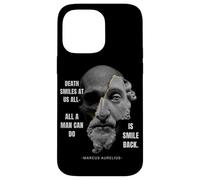 Marcus Aurelius Stoic Philosophy Roman Philosopher's Quote Case for iPhone 14 Pro Max