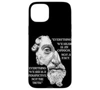 Marcus Aurelius Stoic Philosophy Roman Philosopher's Quote Case for iPhone 15 Plus