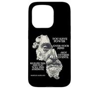 Marcus Aurelius Stoic Philosophy Roman Philosopher's Quote Case for iPhone 15 Pro