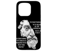 Marcus Aurelius Stoic Philosophy Roman Philosopher's Quote Case for iPhone 15 Pro