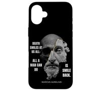 Marcus Aurelius Stoic Philosophy Roman Philosopher's Quote Case for iPhone 16 Plus