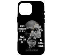 Marcus Aurelius Stoic Philosophy Roman Philosopher's Quote Case for iPhone 16 Pro Max