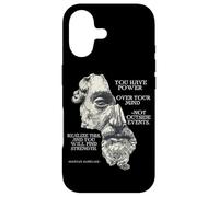 Marcus Aurelius Stoic Philosophy Roman Philosopher's Quote Case for iPhone 17