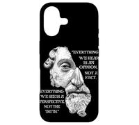 Marcus Aurelius Stoic Philosophy Roman Philosopher's Quote Case for iPhone 17