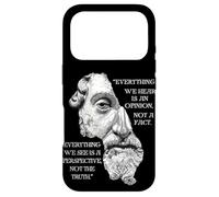 Marcus Aurelius Stoic Philosophy Roman Philosopher's Quote Case for iPhone 17 Pro