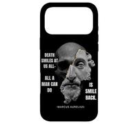 Marcus Aurelius Stoic Philosophy Roman Philosopher's Quote Case for iPhone 17 Pro Max