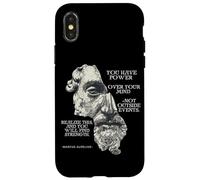 Marcus Aurelius Stoic Philosophy Roman Philosopher's Quote Case for iPhone X/XS