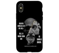Marcus Aurelius Stoic Philosophy Roman Philosopher's Quote Case for iPhone X/XS