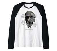 Marcus Aurelius Stoic Philosophy Roman Philosopher's Quote Raglan Baseball Tee