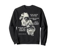 Marcus Aurelius Stoic Philosophy Roman Philosopher's Quote Sweatshirt