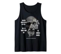 Marcus Aurelius Stoic Philosophy Roman Philosopher's Quote Tank Top