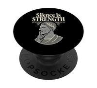 Marcus Aurelius Stoicism Stoic Philosophy Roman Philosopher PopSockets Adhesive PopGrip
