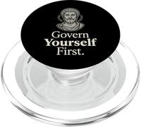 Marcus Aurelius Stoicism Stoic Philosophy Roman Philosopher PopSockets PopGrip for MagSafe
