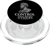 Marcus Aurelius Stoicism Stoic Philosophy Roman Philosopher PopSockets PopGrip for MagSafe