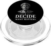 Marcus Aurelius Stoicism Stoic Philosophy Roman Philosopher PopSockets PopGrip for MagSafe