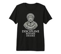 Marcus Aurelius Stoicism Stoic Philosophy Roman Philosopher Premium T-Shirt