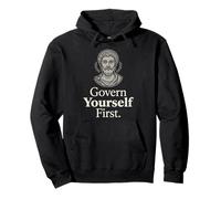 Marcus Aurelius Stoicism Stoic Philosophy Roman Philosopher Pullover Hoodie