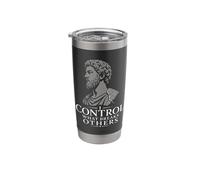Marcus Aurelius Stoicism Stoic Philosophy Roman Philosopher Stainless Steel Insulated Tumbler