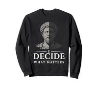 Marcus Aurelius Stoicism Stoic Philosophy Roman Philosopher Sweatshirt
