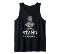 Marcus Aurelius Stoicism Stoic Philosophy Roman Philosopher Tank Top