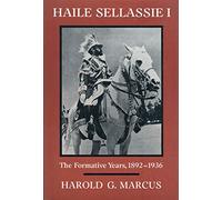 Marcus: Haile Sellassie I: v. 1 (Haile Selassie)