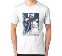 Marcus & Martinus Men's T-Shirt Classic Breathable T Shirt Casual Round Neck Easy Tee Comfortable Tees White L