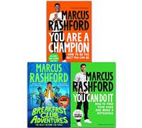 Marcus Rashford Collection 3 Books Set (The Breakfast Club Adventures, You Can Do It, You Are a Champion)