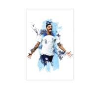 Marcus Rashford - Football Player Poster Canvas Poster Bedroom Decor Sports Landscape Office Room Decor Gift Unframe-style 08x12inch(20x30cm)