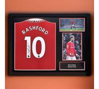 Marcus Rashford Signed Manchester United Shirt - Framed