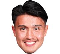 Marcus Smith (Smile) Celebrity Mask, Flat Card Face, Fancy Dress Mask