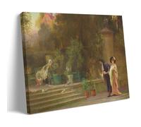 Marcus Stone Married for Love Canvas Print Poster 12x18inch(30x45cm)