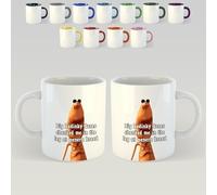 Marcus The Worm - Big Badinky Bones | Funny Gift Idea Cup Tea Coffee | 11oz Mug