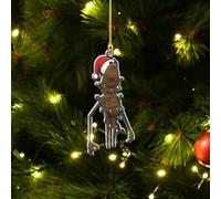 Marcus The Worm Meme Christmas Ornament, Funny Holiday Christmas Tree Decoration, Marcus Meme Xmas Ornament Gift for Gamer (B)