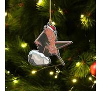 Marcus The Worm Meme Christmas Ornament, Funny Holiday Christmas Tree Decoration, Marcus Meme Xmas Ornament Gift for Gamer (C)