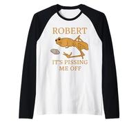 Marcus The Worm Robert It’s Pissing Me Off Raglan Baseball Tee