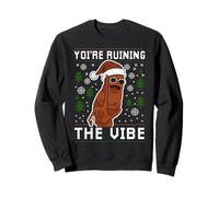 Marcus The Worm Ugly Sweater Christmas Sweatshirt